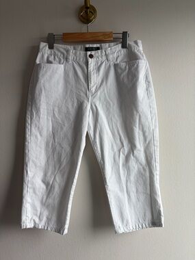 Ralph Lauren Classic Midcalf White Pants